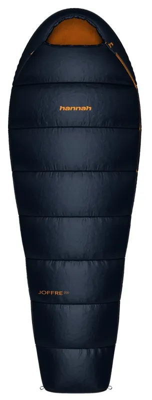 Lage Kosten Slaapzak Hannah Joffre 200 Midnight navy/stralend geel II 190