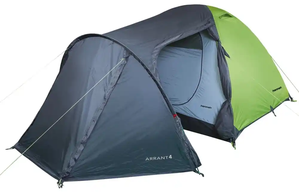 Beste Prijs Waterkampeertent Hannah Arrant 4 Lentegroen/wolkgrijs II