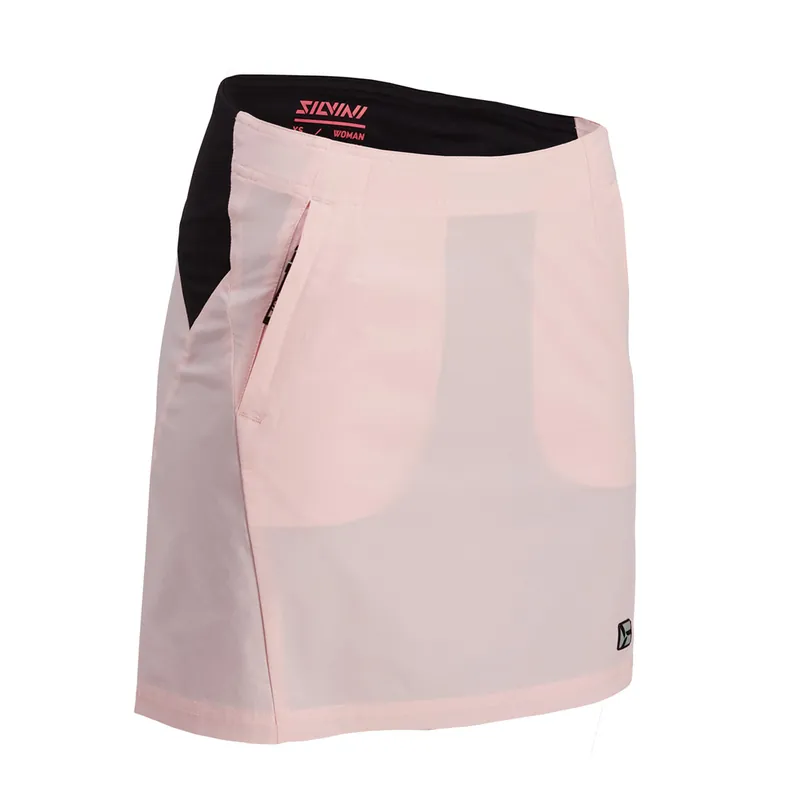 Dames fietsrok Silvini Invio Blush zwart XS Op = Op