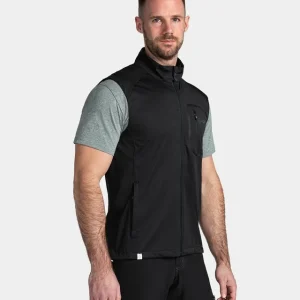 Koop Vandaag Heren softshell vest Kilpi Riell-M zwart XS