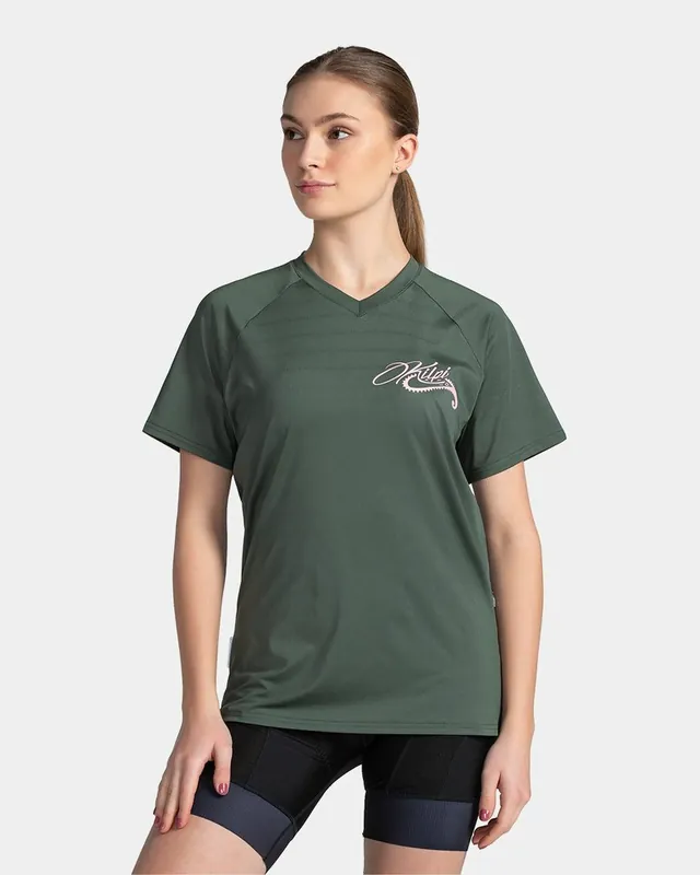 Dames wielershirt Kilpi Remido-W donkergroen XS Hete Deal