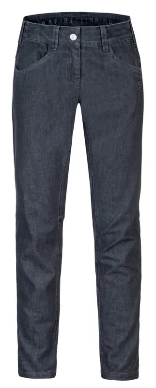 Dames klimjeans Rafiki Asis Zwarte denim XS Finale Uitverkoop