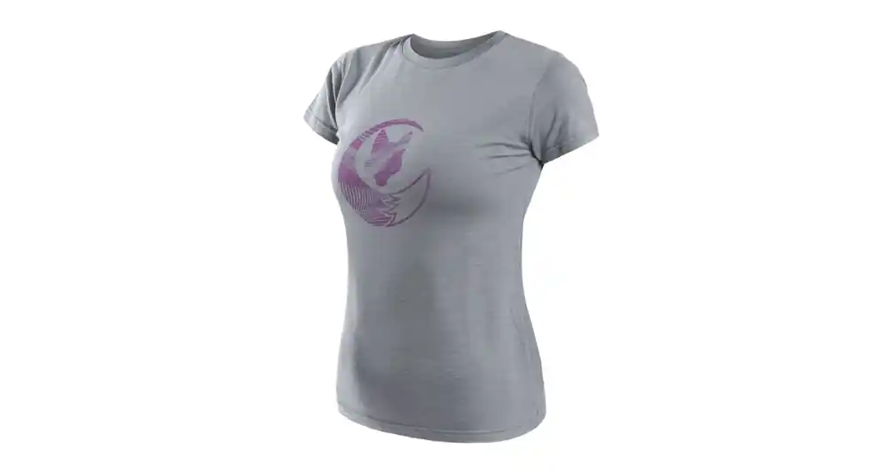 Functioneel T-shirt voor dames Sensor Merino Active Fox Grey S Alleen Vandaag