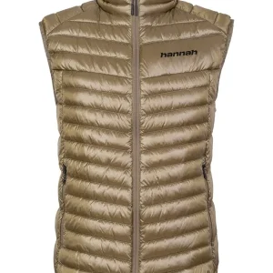 Heren wandelvest Hannah Adare Kaki streep S Weekendaanbieding