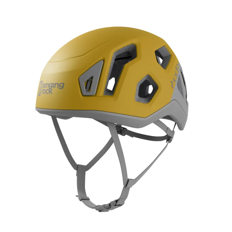 Klimhelm Singing Rock Penta geelgoud 56-62 meter Speciale Aanbieding