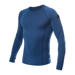 Rechtstreeks Van De Fabrikant Functioneel T-shirt met lange mouwen voor heren Sensor Merino Air Donkerblauw S