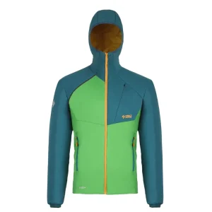 Heren geïsoleerde jas Direct Alpine Uniq groen/smaragd M Betaalbaar