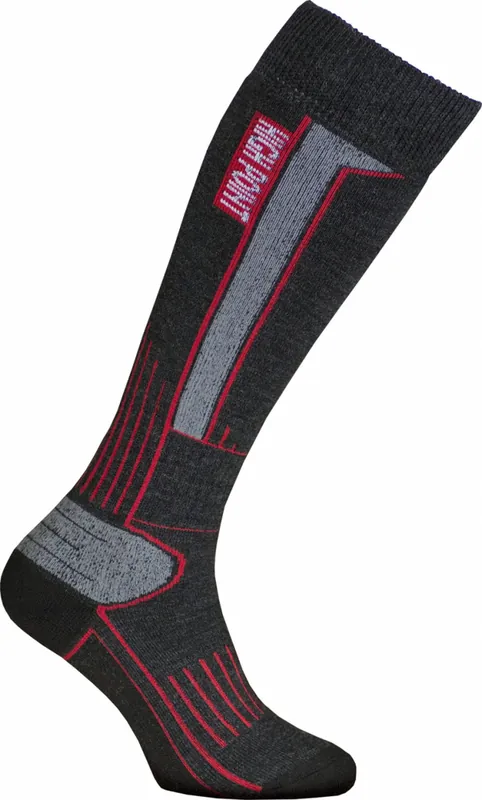 Kniekousen High Point Glacier 2.0 Merino zwart/grijs 47-50 Op = Op