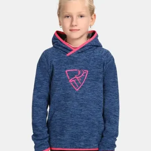 Gratis Retour Kinderfleece sweatshirt Kilpi Flond-JG donkerblauw 122