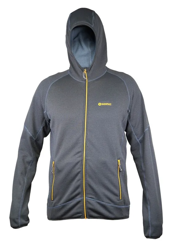 Direct Verzonden Herenjas / sweatshirt Warmpeace Granaat Majolica blauw S