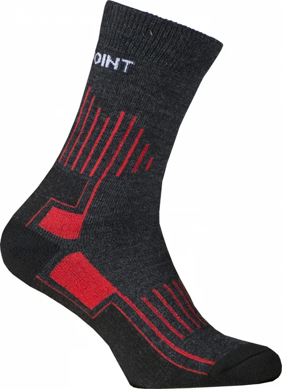 Exclusieve Aanbieding Sokken High Point Lord 2.0 Merino zwart/rood S (3-5 UK)