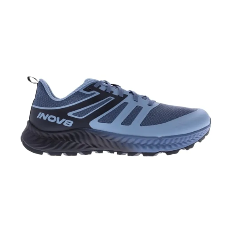 Dames hardloopschoenen Inov-8 Trailfly W WIDE blauwgrijs/zwart/leigrijs 37 Bestseller