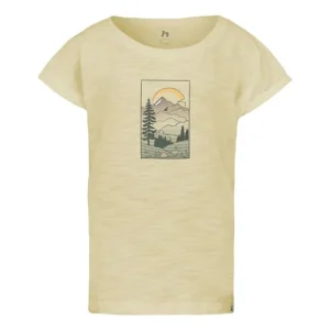 Superprijs Meisjes T-shirt Hannah Kaia JR chardonnay 110-116