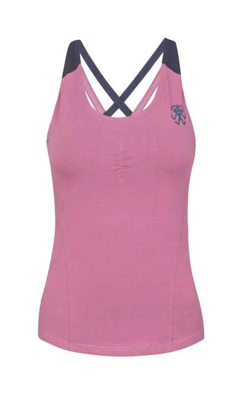 Populair Dames sport tanktop Rafiki Suesca CTN roséwijn XS