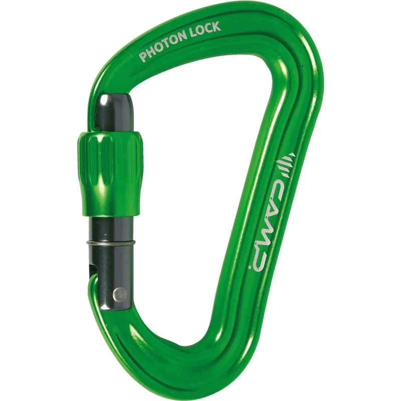 (Sold out) Karabijnhaak Camp Photon Lock groen Actieprijs