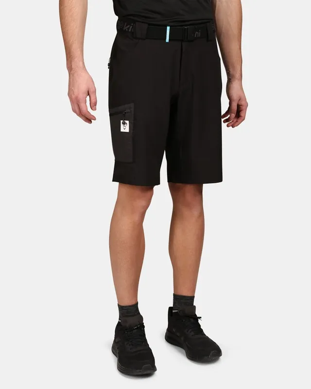 Korting Heren shorts Kilpi NAVIA-M ZWART S