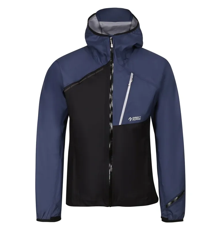 Herenjas Direct Alpine Cyclone zwart/marineblauw S Actieprijs