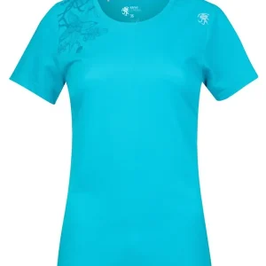 Lage Kosten Dames T-shirt Rafiki Akiyo pauwblauw XS