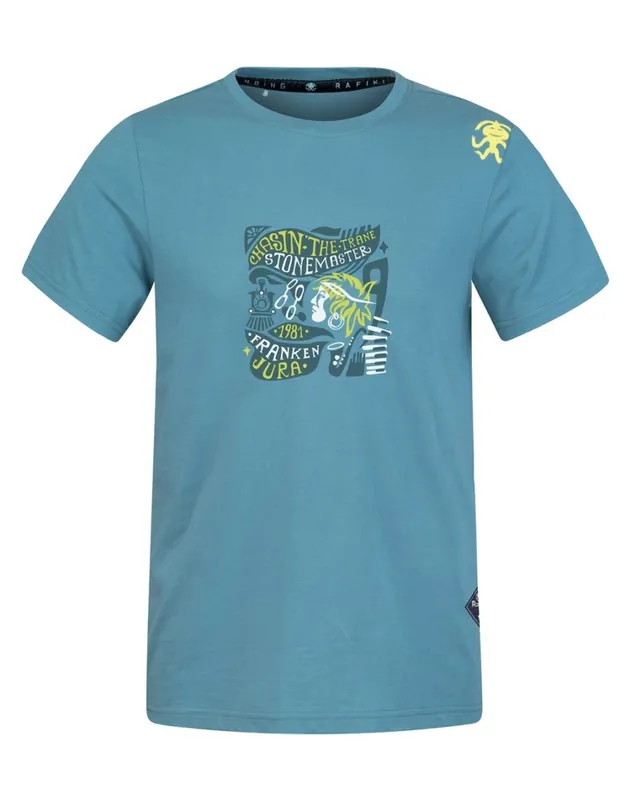 Heren T-shirt Rafiki Arcos Bretagneblauw XS Voordeelprijs