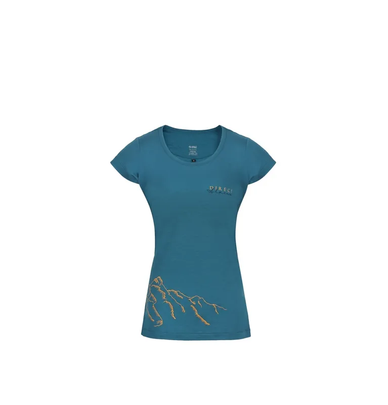 Dames T-shirt Direct Alpine Furry Lady smaragd (heuvel) XS Nu Kopen