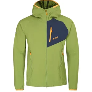Heren softshelljack Direct Alpine Dru Lichtgroen/marineblauw S Tijdelijk Beschikbaar