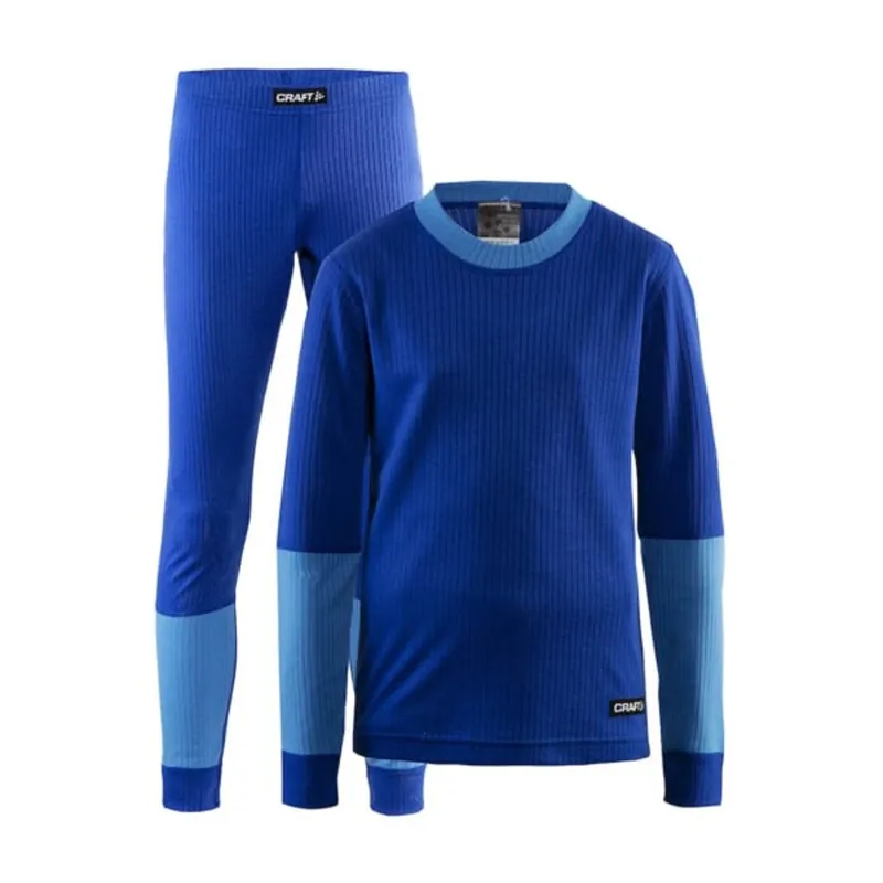 Fabrieksprijs Functionele kinderset CRAFT Baselayer JR blauw 74-80