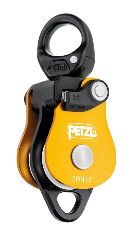 Favoriet Katrol Petzl Spin L2 geel