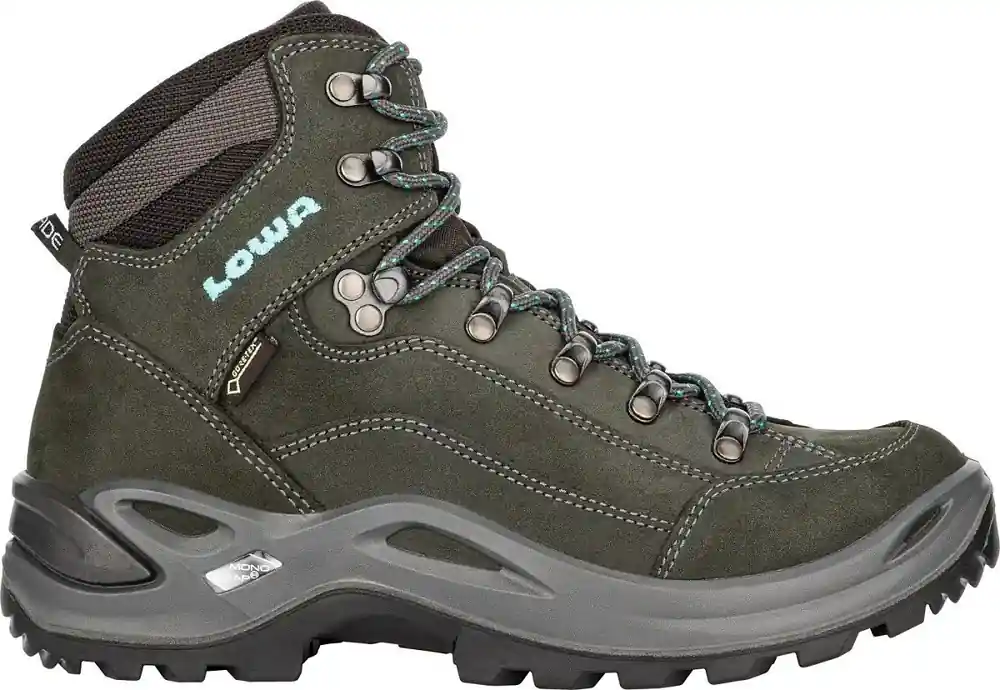 Damesschoenen Lowa Renegade GTX MID asfalt/turkoois 36 Voordeelprijs