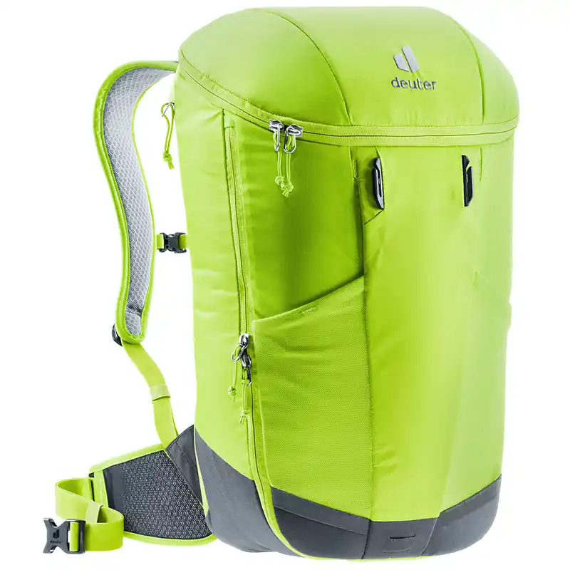 Betrouwbaar Fietsrugzak Deuter Rotsoord 25+5L citrus/grafiet one size