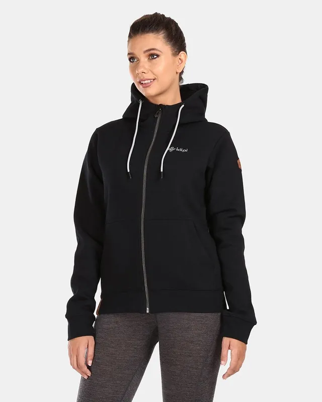 Favoriet Dames sweatshirt Kilpi Rajana-W ZWART XS