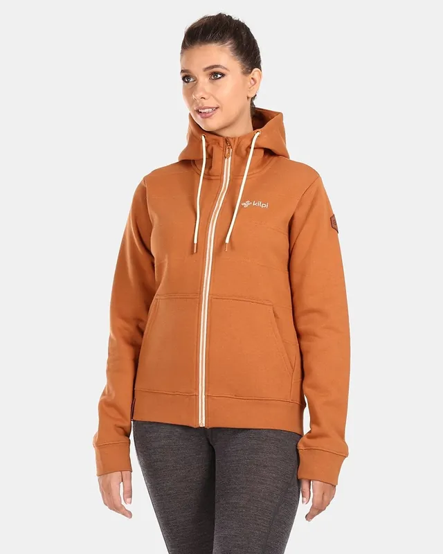 Express Levering Dames sweatshirt Kilpi Rajana-W BRN XS