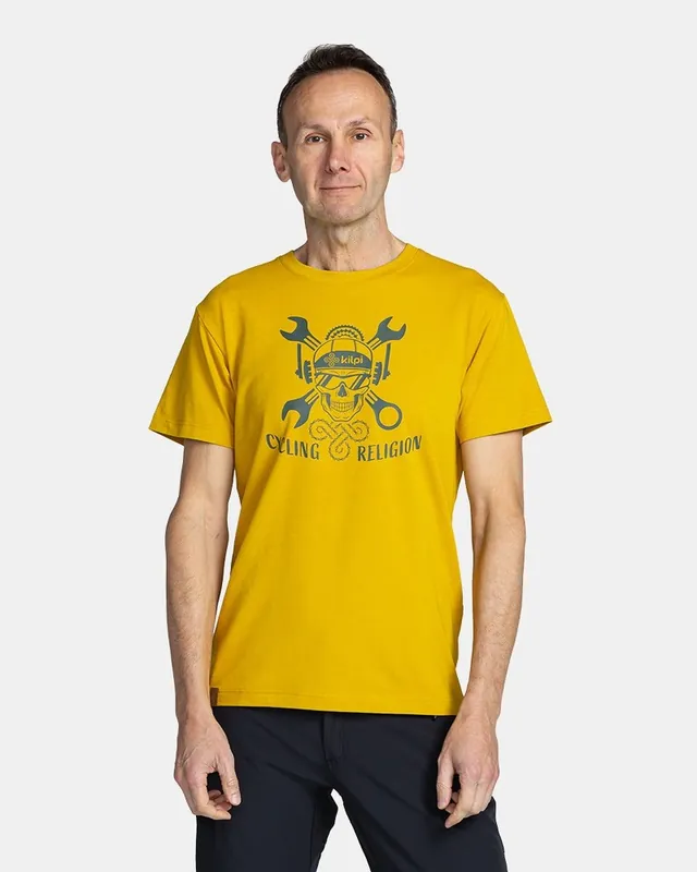 Aanbieding Heren T-shirt Kilpi Skully-M GLD XS