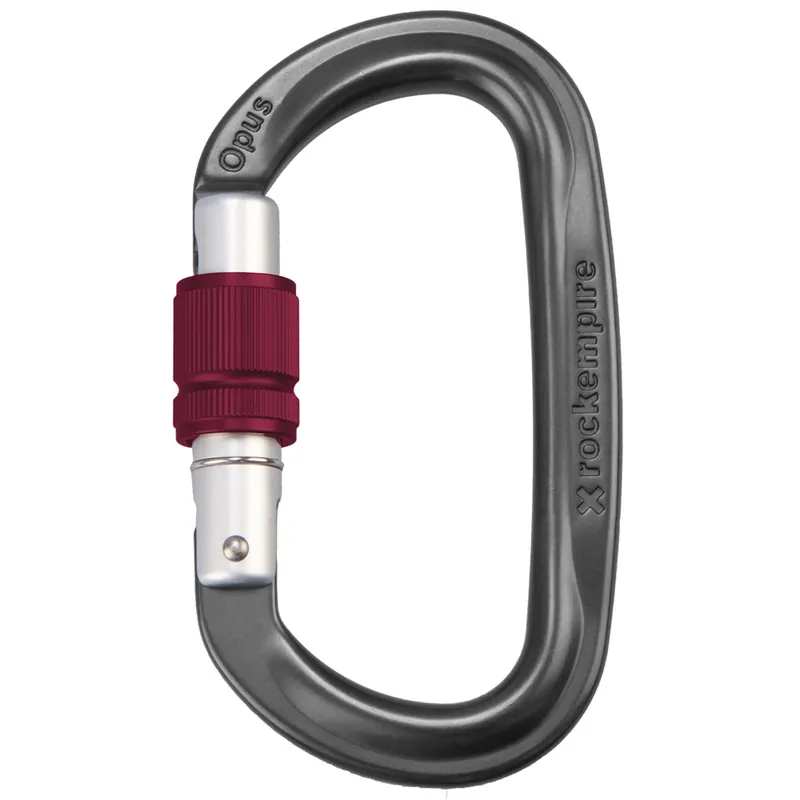Karabijnhaak Rock Empire Opus AL O-KL-S zilver one size Hete Deal