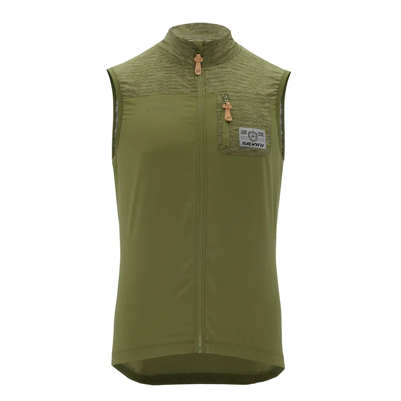 Flitsaanbieding Herenvest Silvini Cairo MJ2217 olijf S