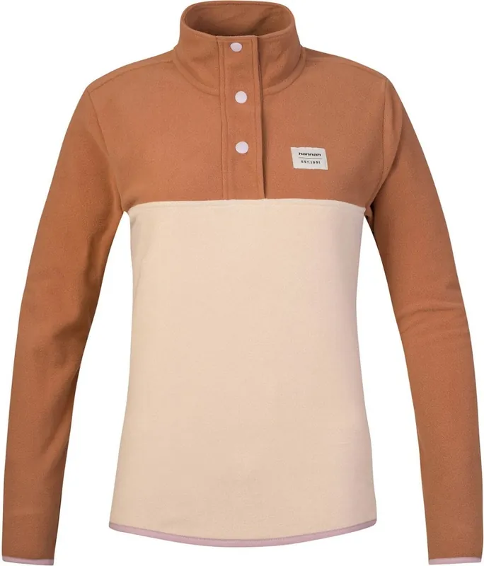 Dames sweatshirt Hannah Nuka arganolie/bruine rijst S Bestel Nu