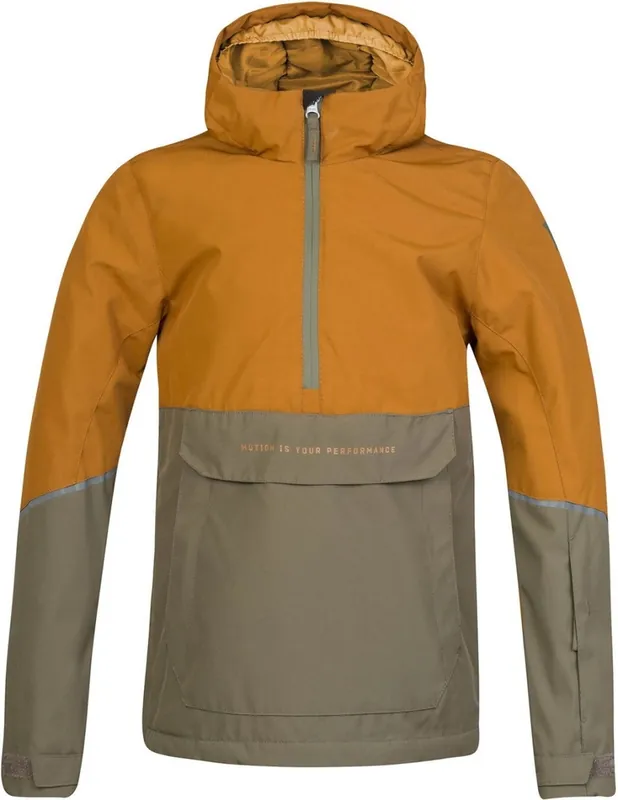Beste Prijs Kinderjas Hannah Jumy JR goudbruin/donker olijfgroen 122-128