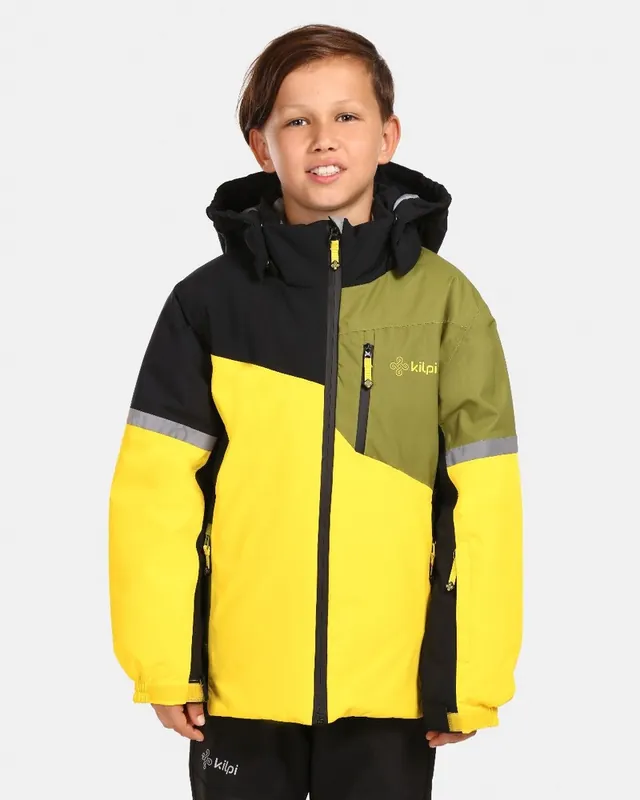 Kinderski-jas Kilpi Ferden-JB Geel 122 Koopje