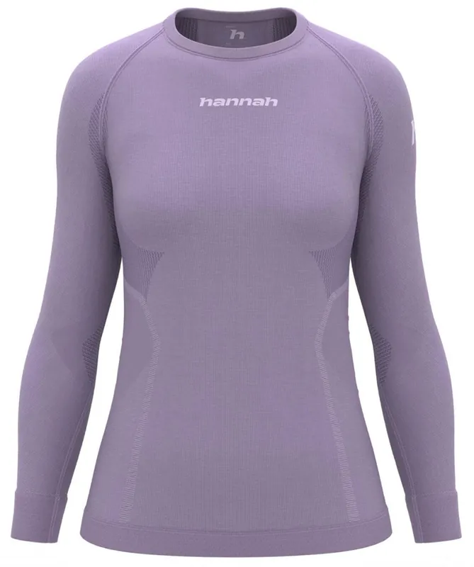 Seizoensaanbieding Dames thermoshirt Hannah Active TS L/SW wisteria S