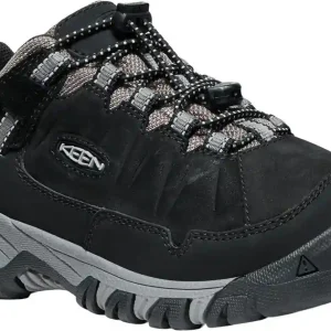 Bestel Nu Keen Targhee IV Low WP Jeugd zwart/staalgrijs 32/33