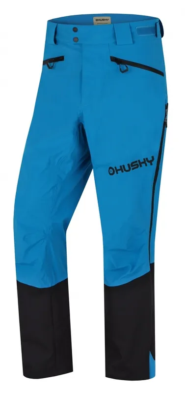Herenbroek Husky Kippe M blauw/zwart S Gereduceerde Prijs