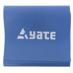 Oefenband Yate Fitband 120 x 12 cm extra stijf blauw Lage Kosten