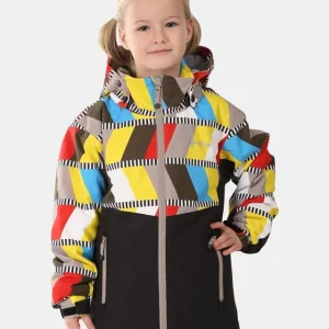Laatste Versie Meisjes ski-jas Kilpi Samara-JG beige 122