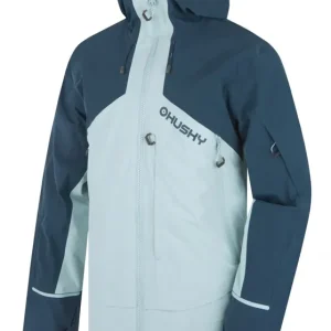 Betaalbaar Herenjas Husky Geilo M mint/blauw M