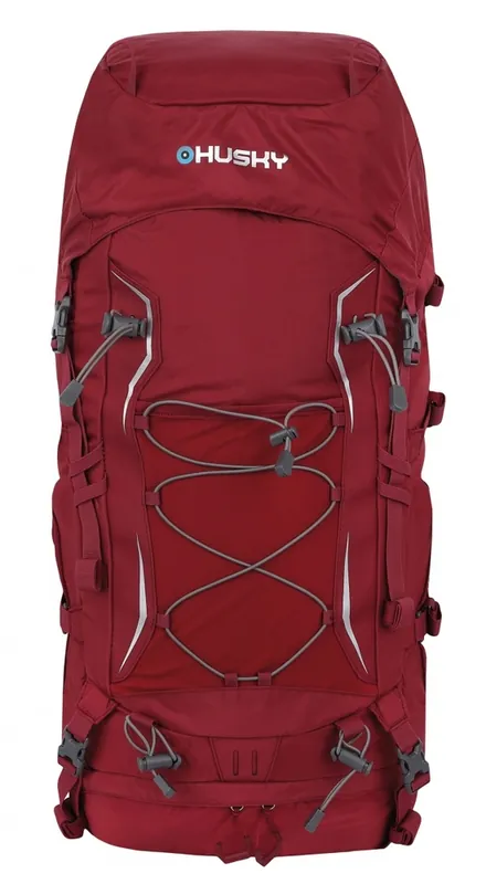 Speciale Aanbieding Toeristenrugzak Husky Ribon 60L bordeauxrood