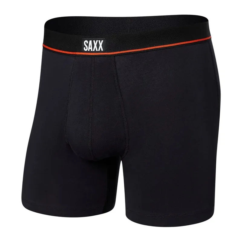 Merkproduct Heren Saxx Non-Stop Stretch Katoen Boxershort Fly Zwart S