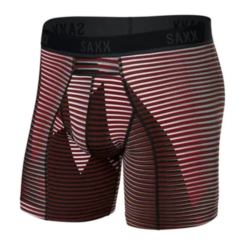 Heren Saxx Kinetic Light-Compression Mesh Boxer Brf Optic Mountain-Drk Brick S Weekendaanbieding