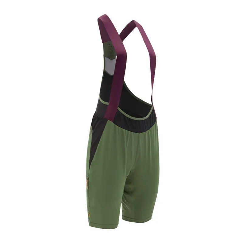Hoge Kwaliteit Dames fietsbroek Silvini Larrea WP2220 olijf-pruim XS