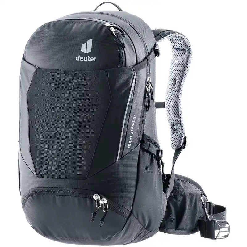 Fietsrugzak Deuter Trans Alpine 24L Zwart one-size Voordeelprijs
