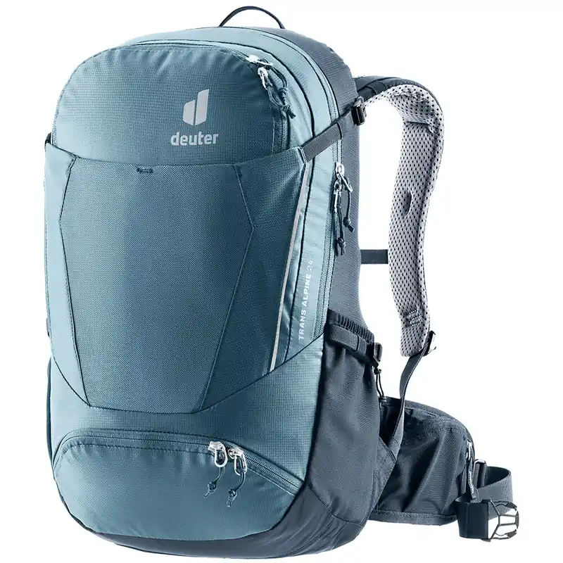 Goedkoop Fietsrugzak Deuter Trans Alpine 24L atlantic-ink one-size