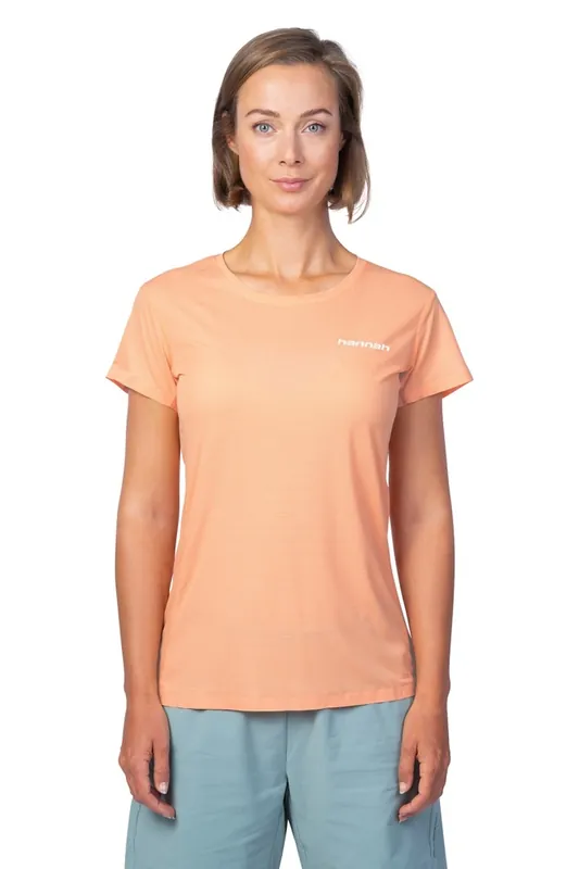 Dames T-shirt Hannah Wiv abrikoos wassing S Aanbieding